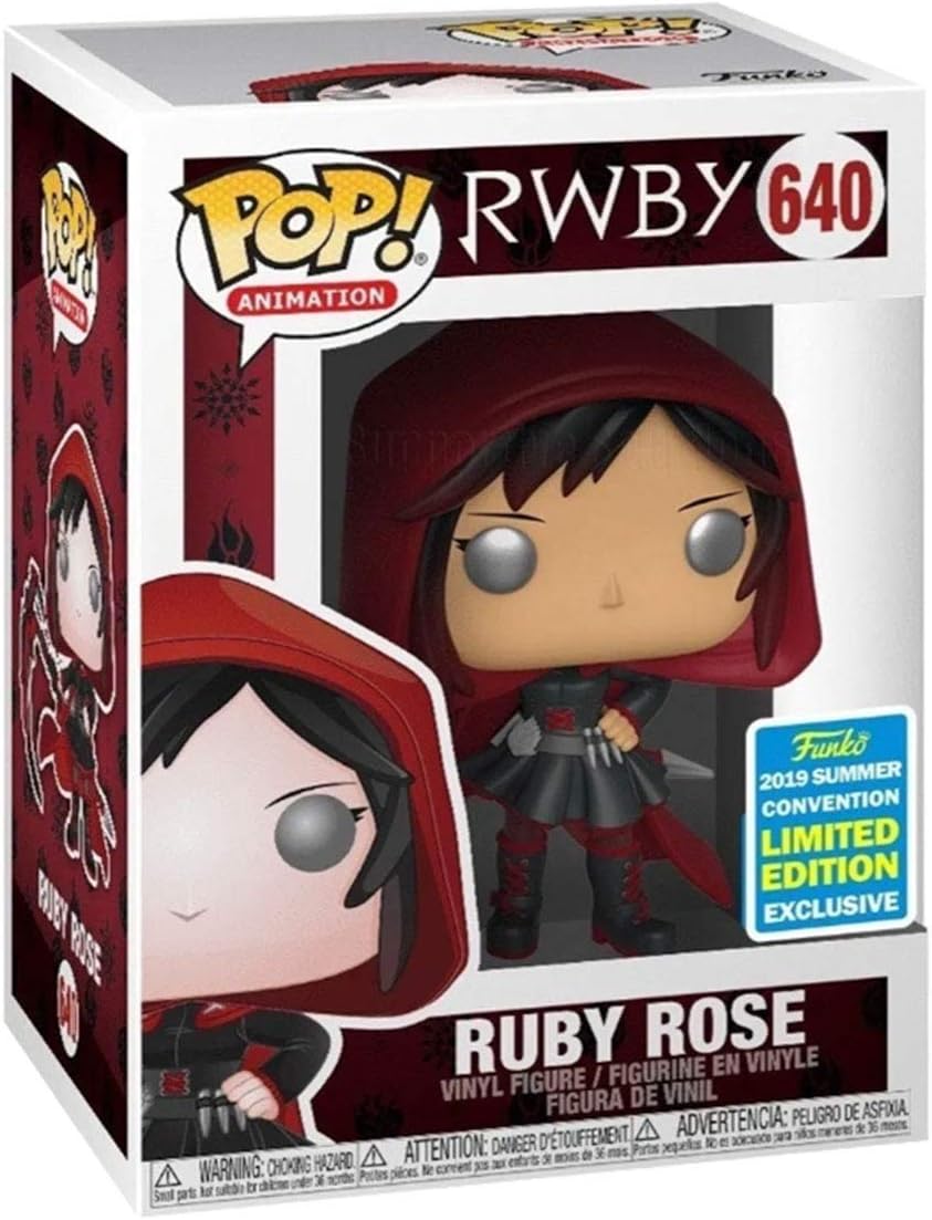 Funko Pop! RWBY Ruby Rose #640 SDCC 2019 Exclusive