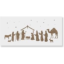 Nativity Stencil - Winter & Holiday Designs for Wood