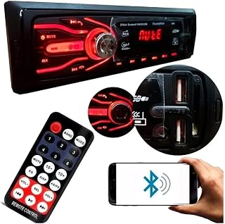 Aparelho Som Mp3 Carro Automotivo Bluetooth Pendrive Rádio