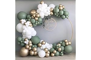 gihoo 127pcs Olive Green Balloon Garland