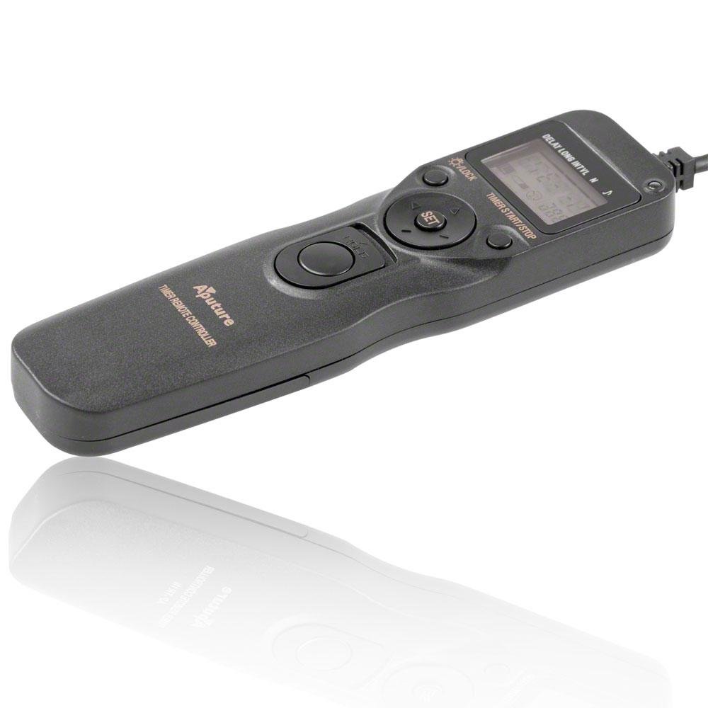 Aputure Cavo di scatto a distanza con timer LCD per AP-TR1N Nikon D700 D300s D300 D3 D3X D200
