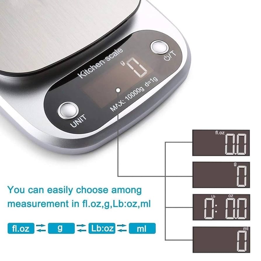 Buy 2016 New High Quality,10Kg X 1g Digital Kitchen Scale Food Scales Balance