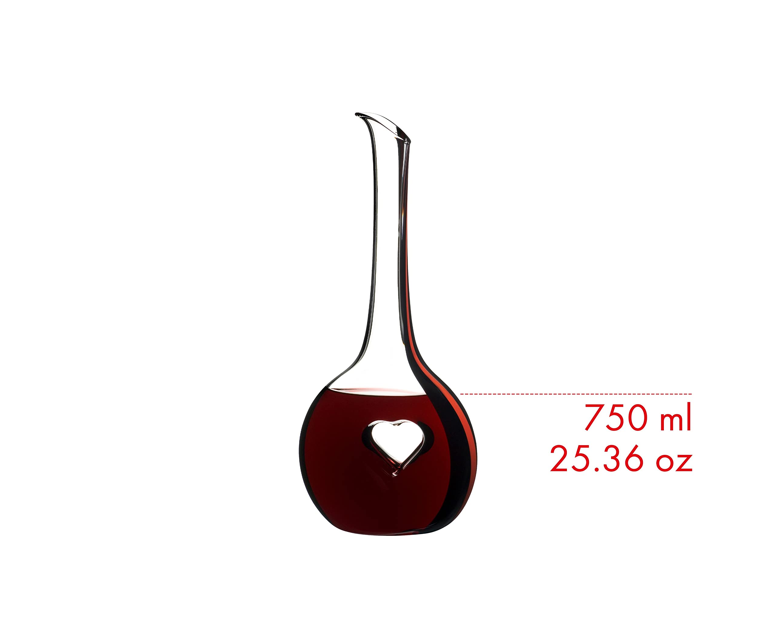 Riedel Black Tie Bliss Dekanter, rot