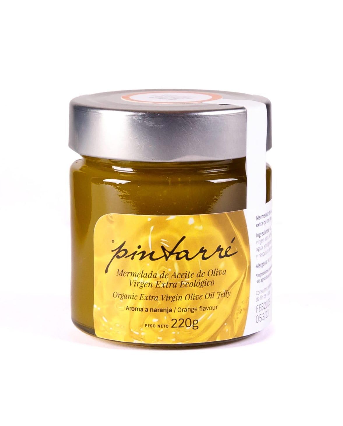 Pintarré | Mermelada de AOVE Ecológico con Naranja - Tarro 220 gr.