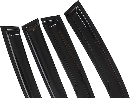 Miniatura 3 de GXYWADY Visera de ventana de sol, lluvia, humo, protector de ventilación, 4 piezas, repuesto para Kia Optima K5 2011 2012 2013 2014 2015