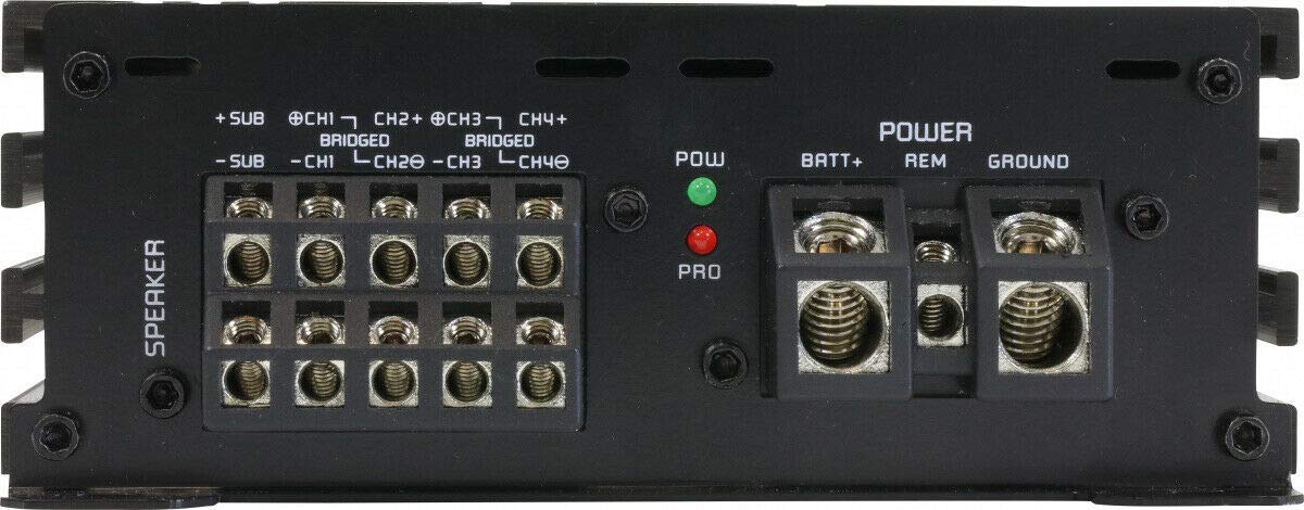GROUND ZERO GZHA MINI FIVE Amplificatore 5 Canali 1200 WATT Classe D dimensioni Compatto