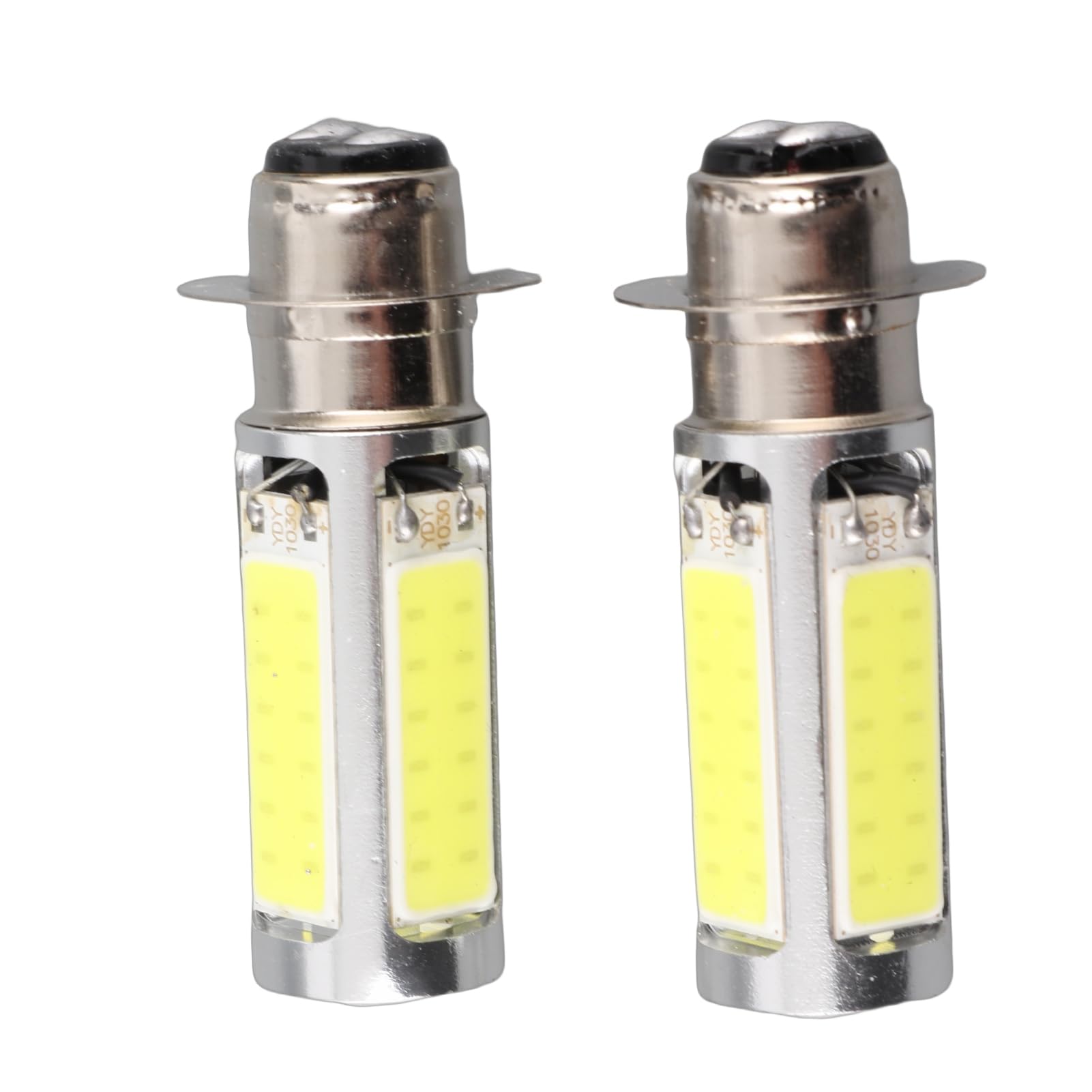 Bombilla LED H6M 6000K Para Moto Y ATV – 2 Piezas, 20W, PX15d, Plug & Play