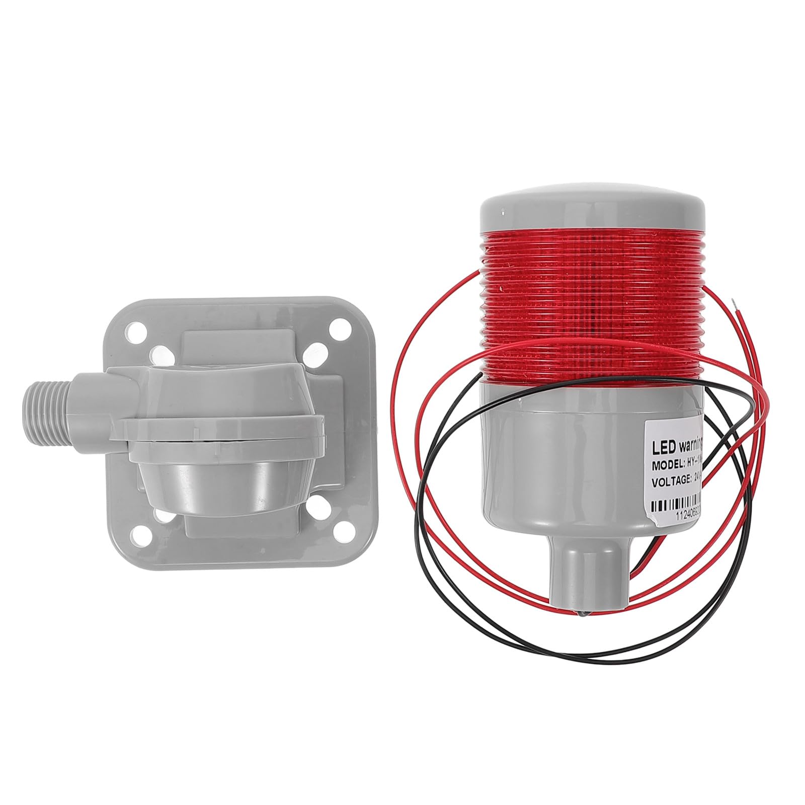 Lámpara intermitente de torre LED 24V de 1 capa con base plegable