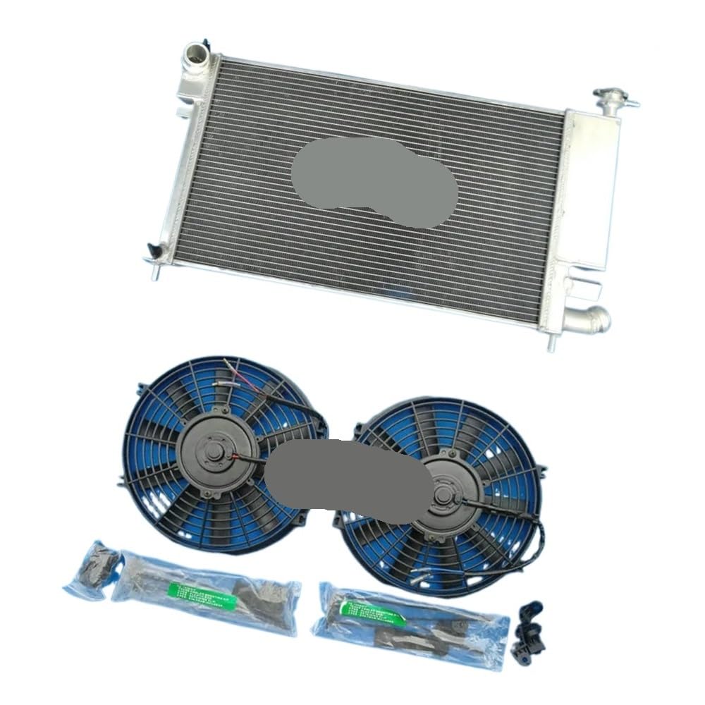 Radiador de aluminio con ventiladores para Peugeot 306, Citroën Xsara y ZX 3