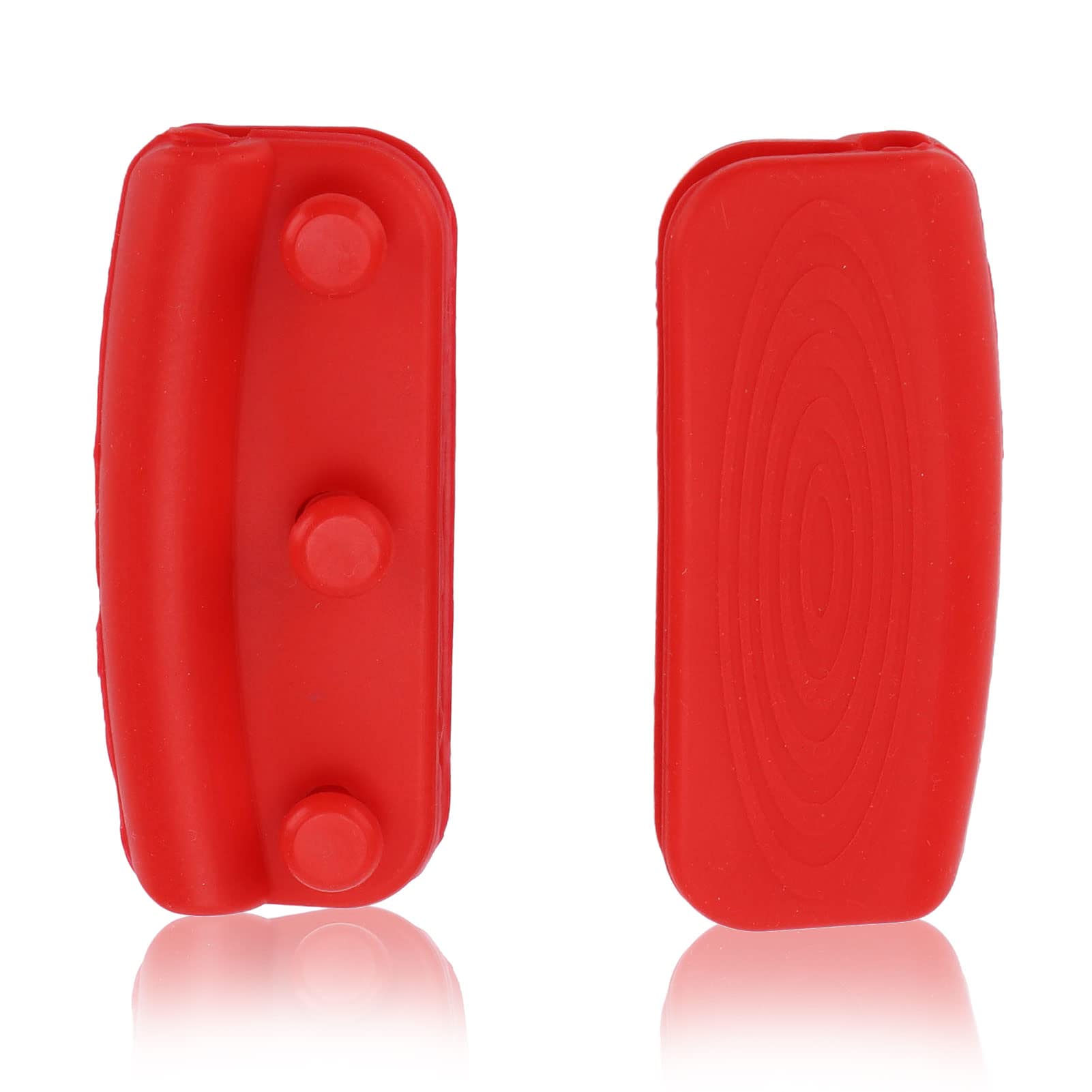 Silicone Hot Handle Holder Non Slip Pot Holders, Cover Assist Hot Pan Handle Rubber Heat Resistant Pot Sleeve Grip Cookware Handle for Griddles Casserole