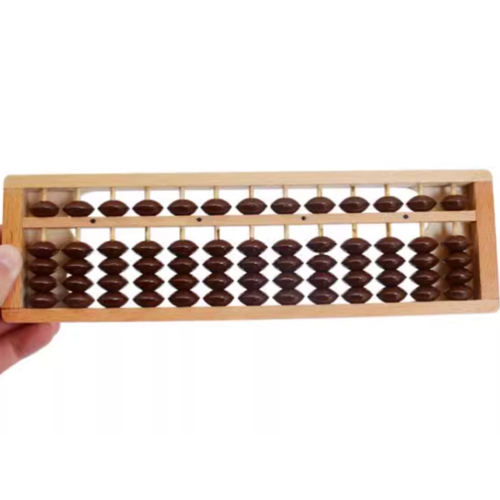 Abakus Mathematik Abacus 13-stelliger Rechner, Zählwerkzeug, Mathematiklernen for Anfänger, for Die Schulbildung, Abacus-Werkzeug Zählen Rechnen