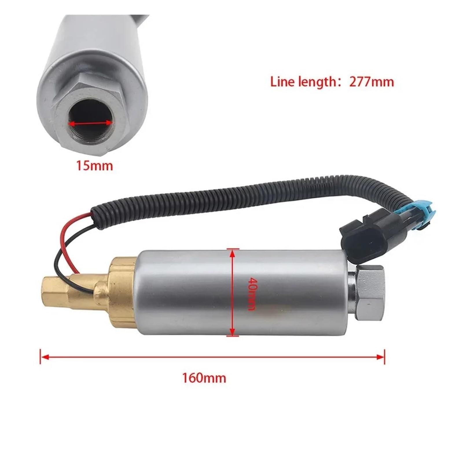 Para Mercruiser V6 V8 305 350 377 454 502 EFI MPI 4,3 5,0,7 861156A1 Bomba De Combustible Eléctrica Alta Presión Bomba De Gasolina