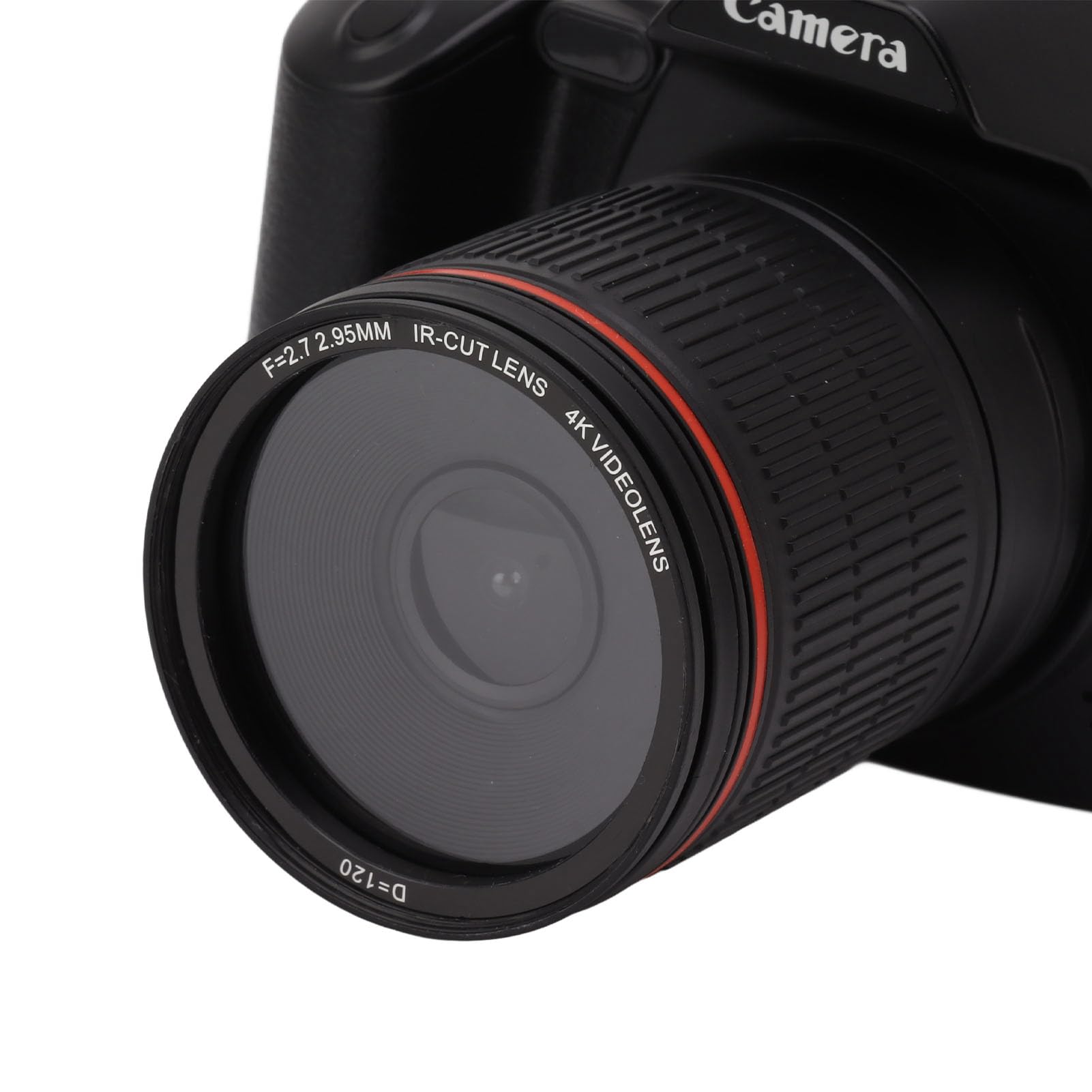 Aramox 3-calowy aparat cyfrowy LCD 4K 64MP FHD 1080P Kompaktowy aparat Czarny WiFi Funkcja noktowizora 16-krotny zoom dla nastolatków Dzieci Studenci Dorośli