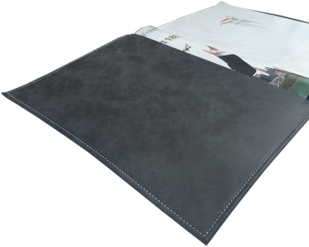 Unisex Leather Handmade Book Wrapper Notebook Cover A5 File Portfolio ...