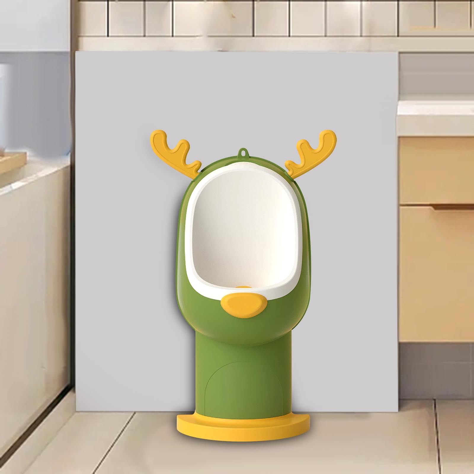 Orinal de Pie para Niños, Verde, Individual