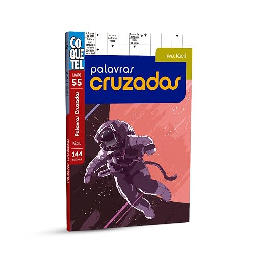 Livro Coquetel Palavras Cruzadas Fácil Ed 55