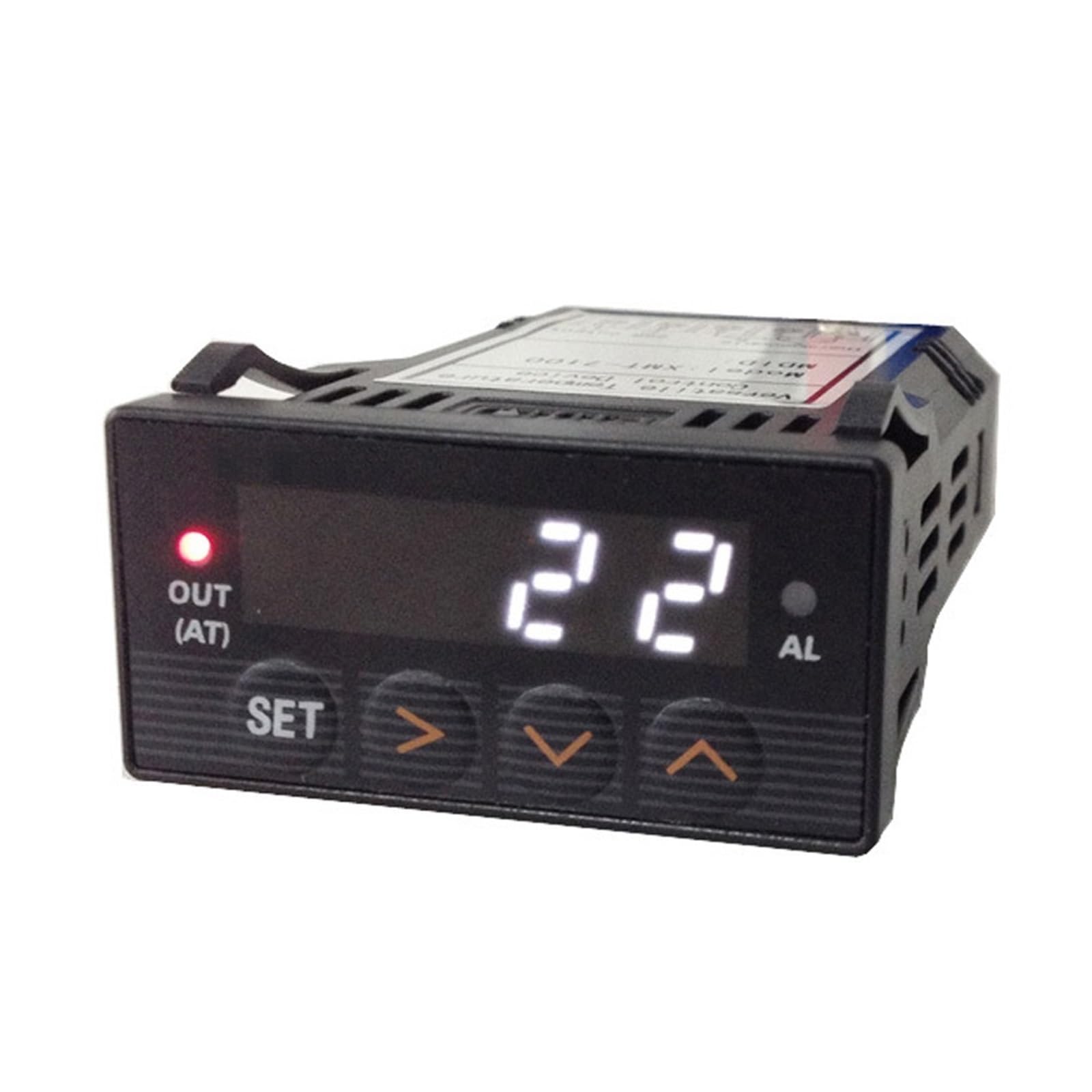 XMT7100 DC24V PID Regolatore di temperatura Termostato intelligente Display digitale Uso industriale 1300C con uscita allarme(Red24V)