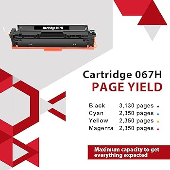 Amazon.co.jp: 067 067H トナーカートリッジセット MF656Cdw MF654Cdw