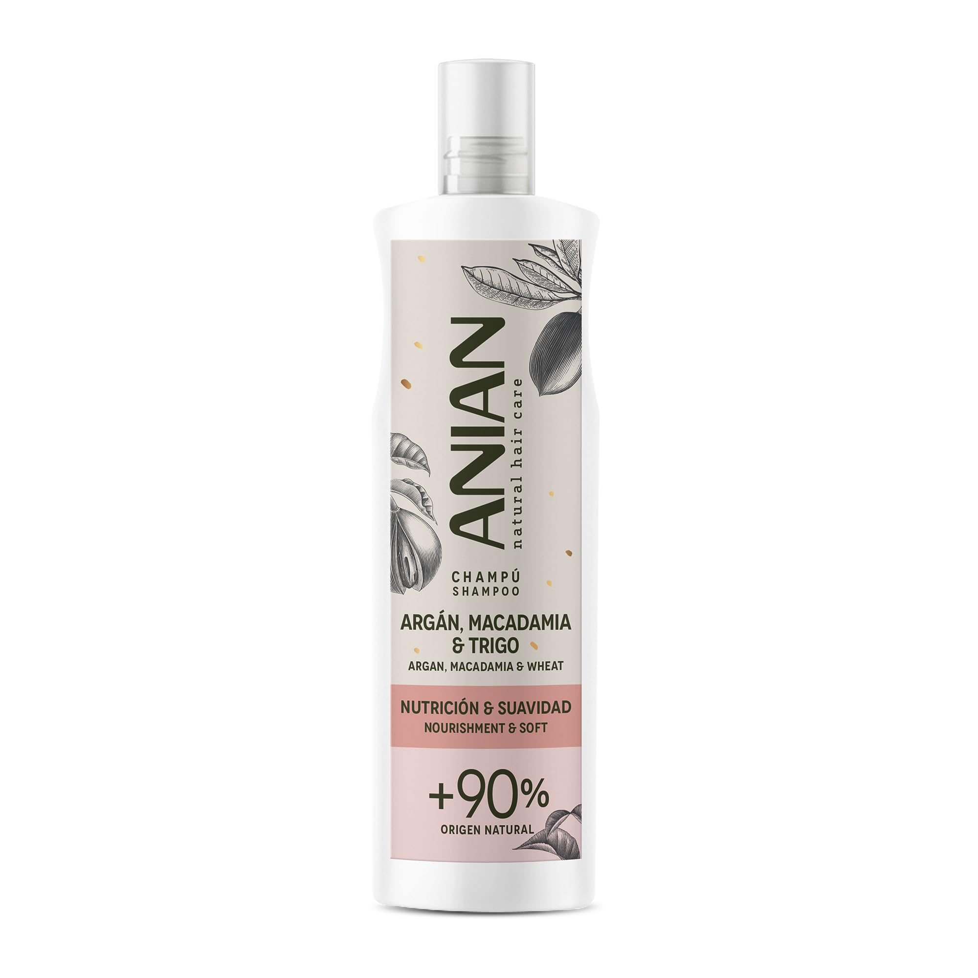 NUTRICIÓN & SUAVIDAD champú argán 400 ml