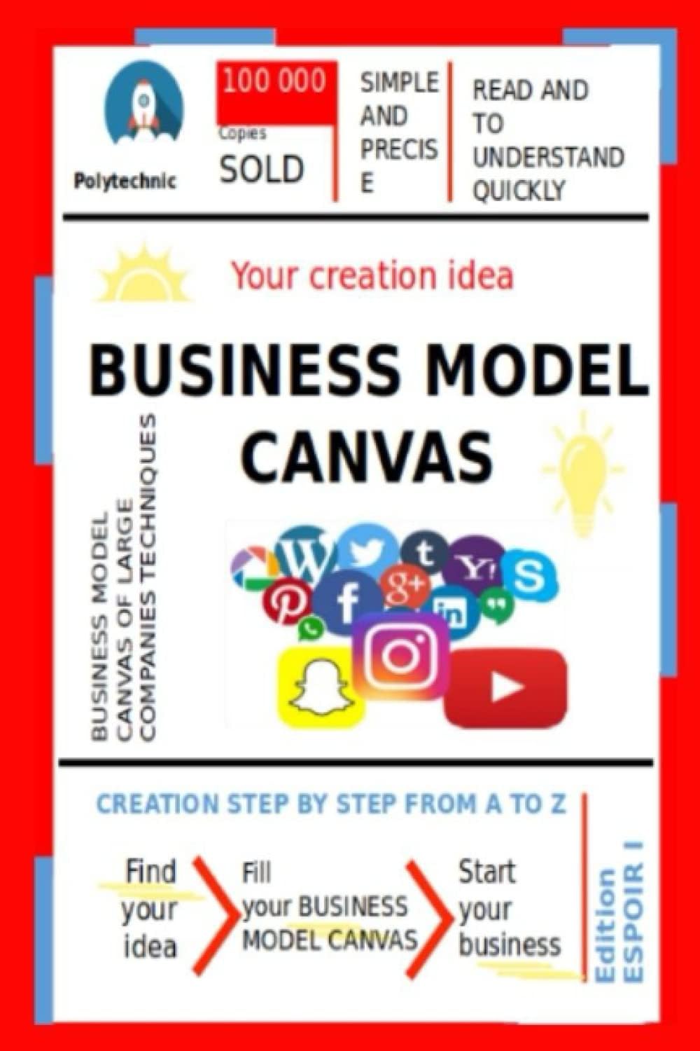 business model canvas: new generation (SIMPLE AND PRECISE, READ AND TO UNDERSTAND QUICKLY and BUSINESS MODEL CANVAS OF LARGE COMPANIES TECHNIQUES)