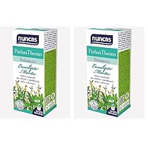 Nuncas Parfum Thermo Balsamico Profumatore Ambienti Eucalipto Menta – 100ml (Confezione da 2)