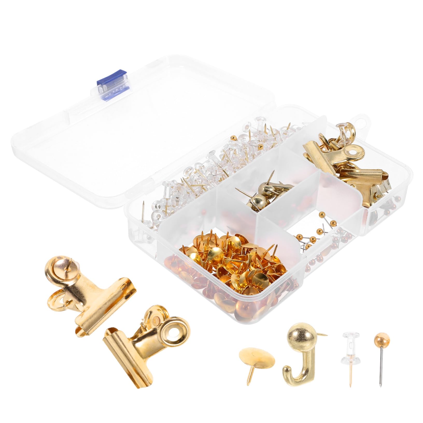 5ensembles Punaise Doré pour Planche De Liège Accessoires Créatifs pour Cartes Et Décorations Polyvalent pour Bureau Et Organisation Personnelle