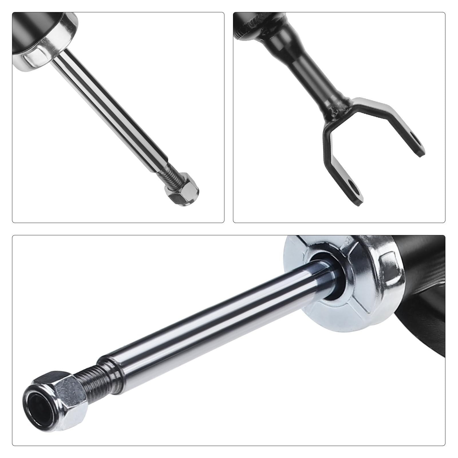 Frankberg 2 amortiguadores delanteros 601 mm presión de gas 8D0413031AC | Compatible con: P.a.s.s.a.t Variante 3B5, A4 Avant 8D5, A6 4B2 4B4, A4 8D2, A4 Avant 8D5 B5, P.a.s.s.a.t 3B2