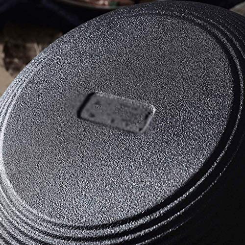 Wok sazonado con fondo aplanado para salteados asiáticos miniatura 5