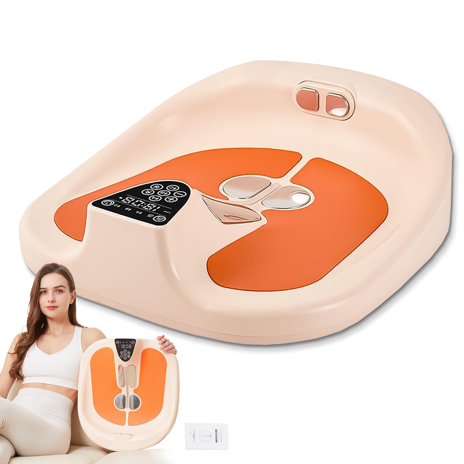 Allenatore del pavimento pelvico per donne con tecnologia EMS, 3 modalità 5 livelli di intensità toner muscolare, esercitatore di kegel portatile per cure postpartum e benessere pelvico, uso domestico