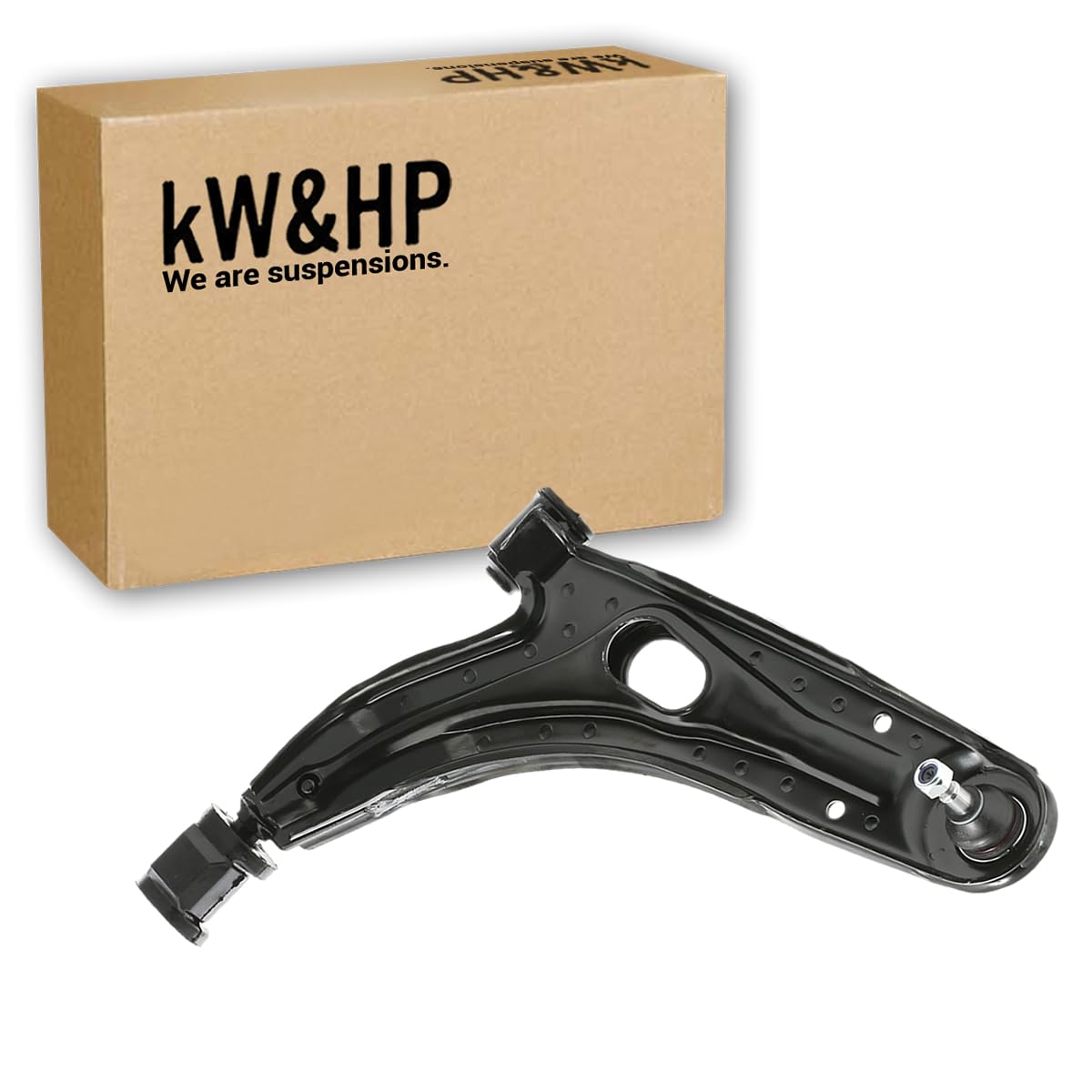 kW&HP COPPIA BRACCI OSCILLANTI TRAPEZI ANTERIORI DESTRO E SINISTRO UNO 146_, 146A-E (KW0014)
