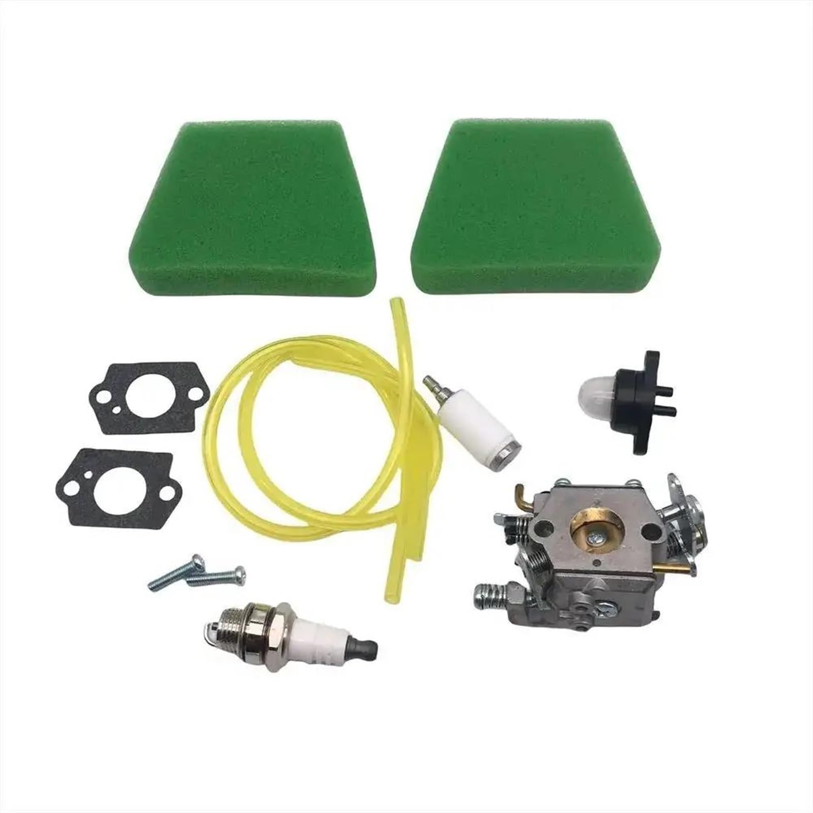 Nvnzmfppw Green For Partner 350 351 370 371 390 420 Mcculloch 333 335 338 Carburetor Air Filter Chainsaw Garden Tool Parts Accessories(Green)
