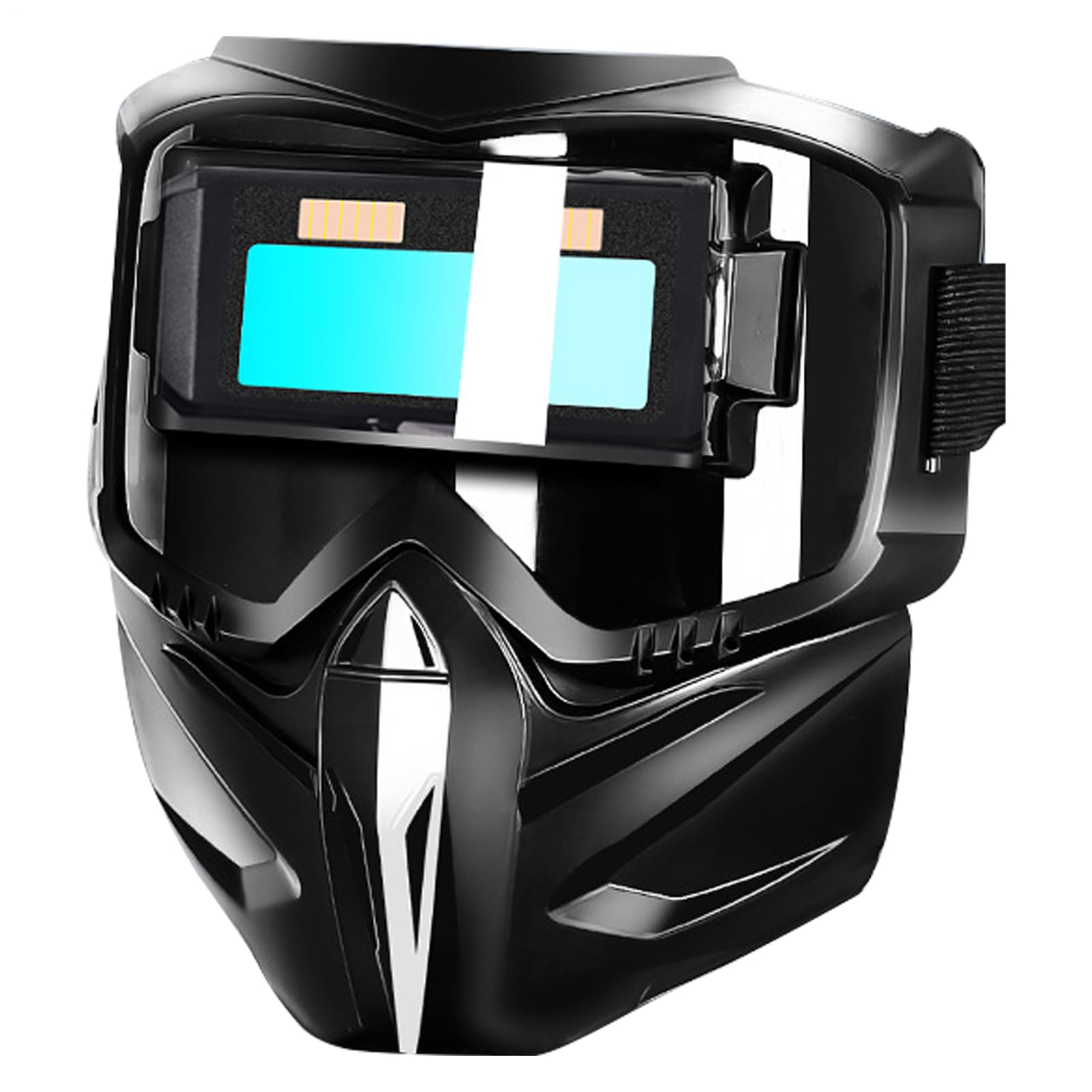 Casque de soudage à assombrissement automatique pour protection faciale en atelier