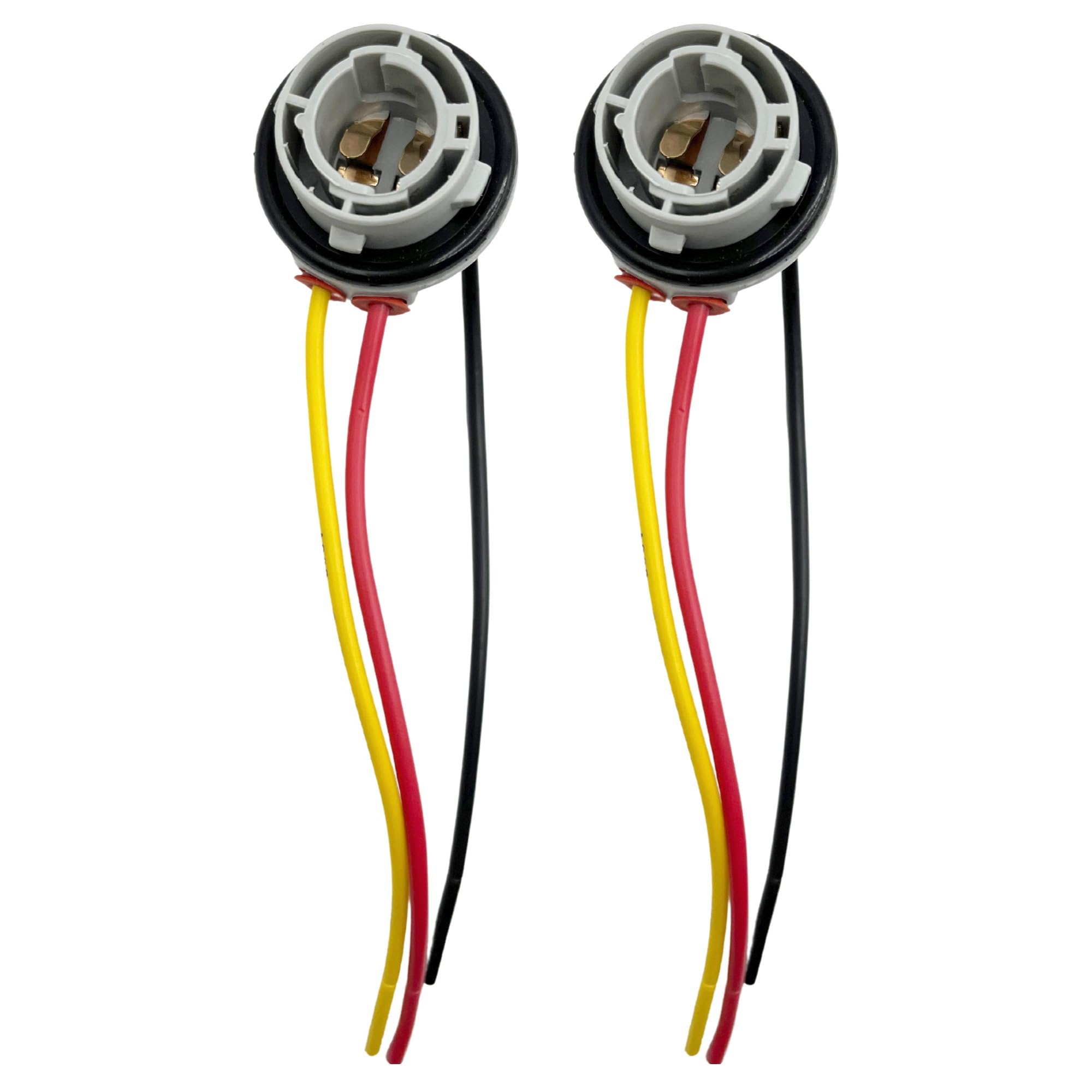 5 Connettori Portalampada Auto 3 Pin - Per Luci 1156 1157, Stop, Frecce, Retro - Foto 6