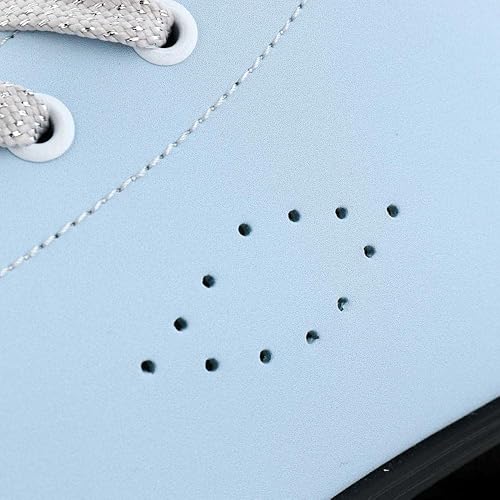 Miniatura 4 de XUDREZ Patines de ruedas para mujeres y hombres, patines brillantes de doble fila de cuatro ruedas, patines con bolsa para zapatos