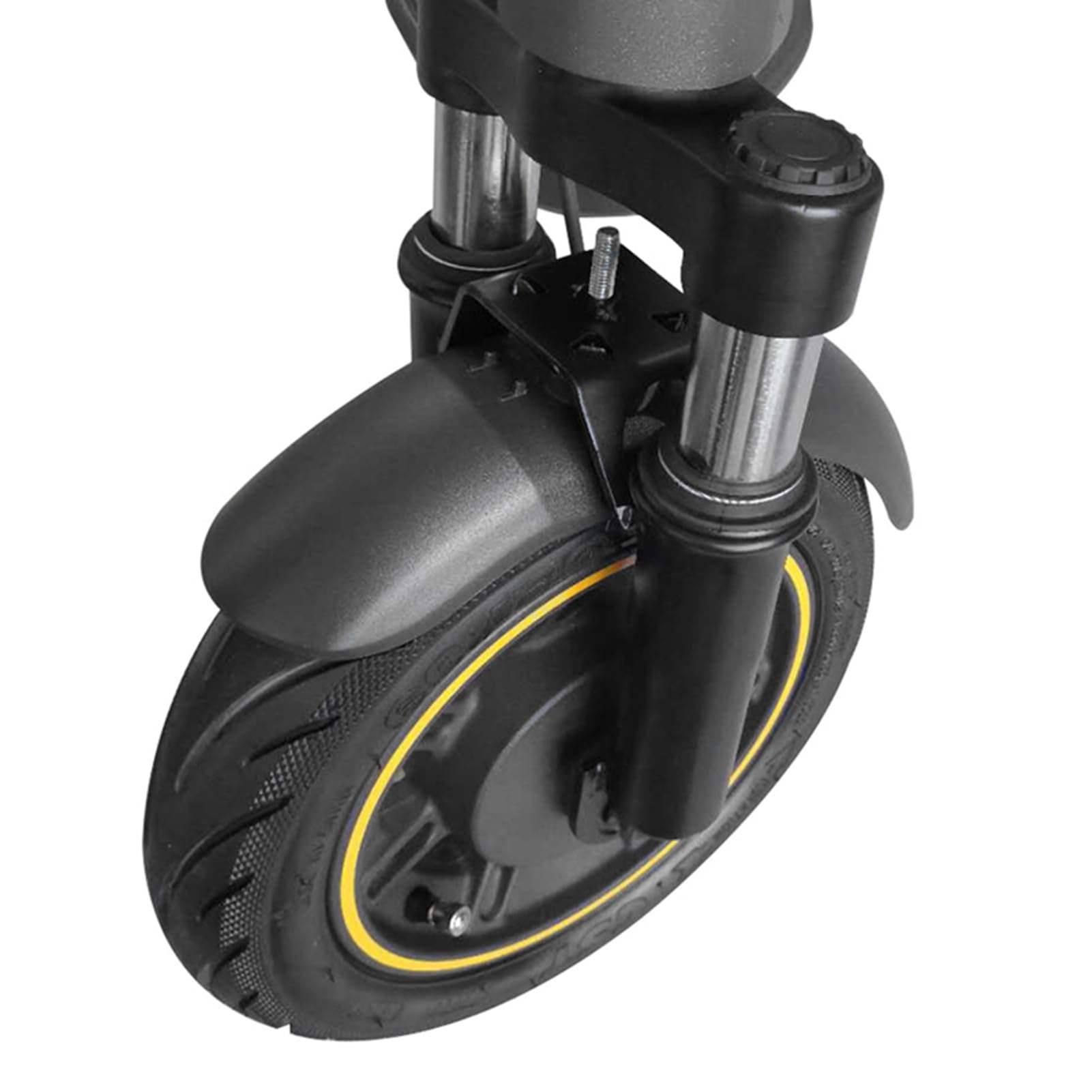 Walmeck Fourche avant de trottinette électrique avec amortisseur et béquille compatible