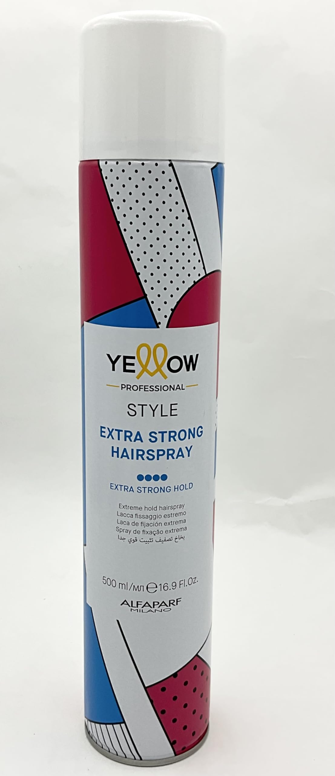 Yellow (Alfaparf Group) Lacca Fissaggio Estremo - Extra Strong Hairspray - 500 ml