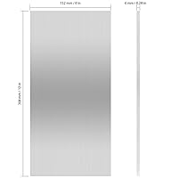 Vista 2 de 2 piezas de chapa de aluminio de 12 x 6 x 1/4 pulgadas, placa de aluminio plana 6061 T6 cubierta con película protectora, placa de metal rectangular