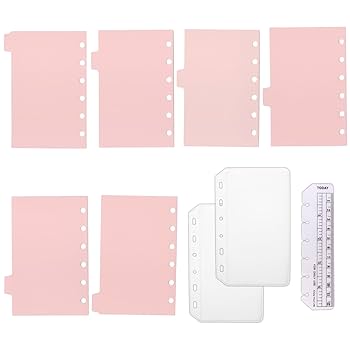 Amazon.co.jp: TSUKURIRO ミニ6 プラスチック インデックス 6穴