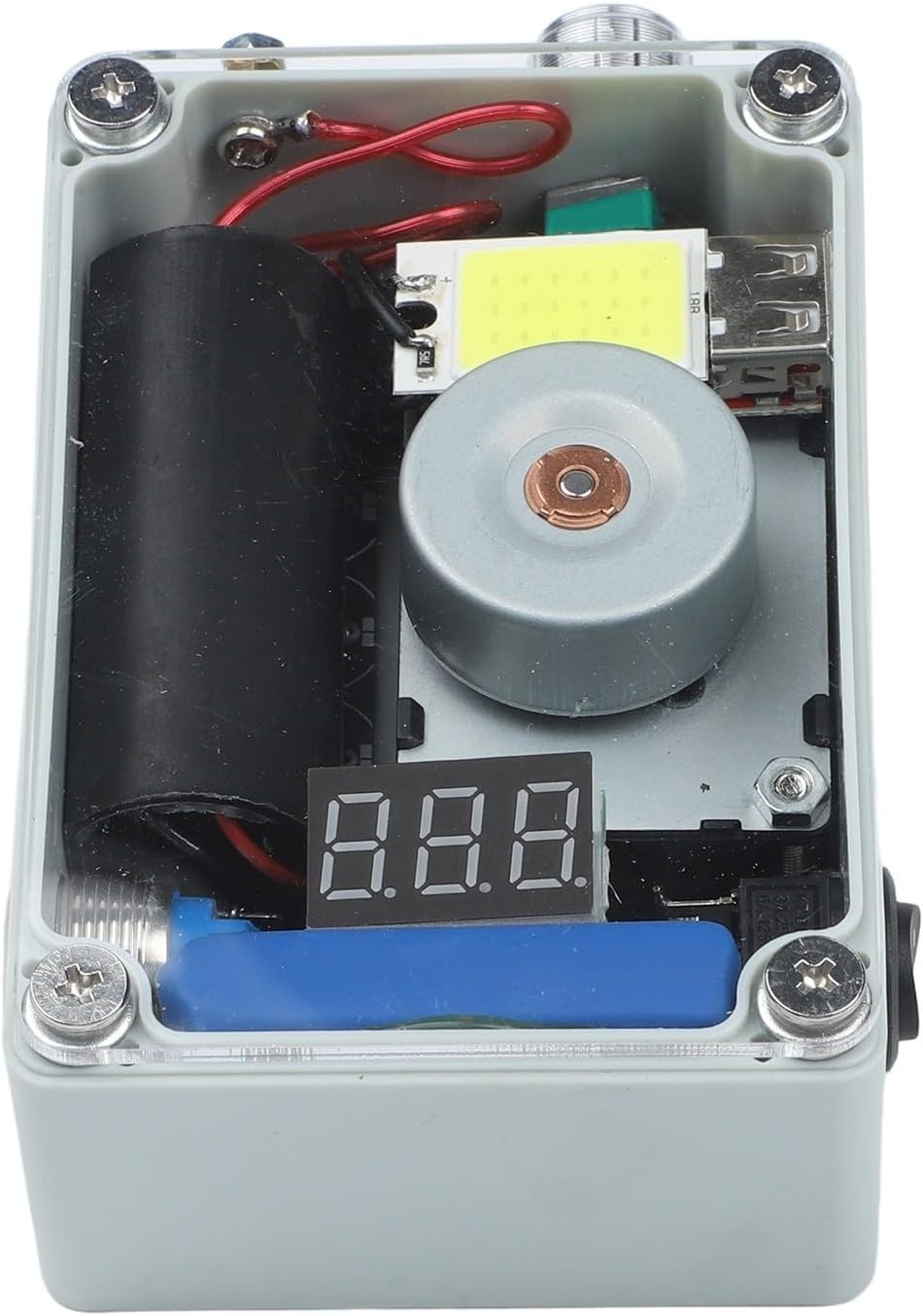 Hand Cranked Generator for USB Charging, Powering Lights and For Ignition, Suitable for Outdoor and Use (Version 1.2V)
