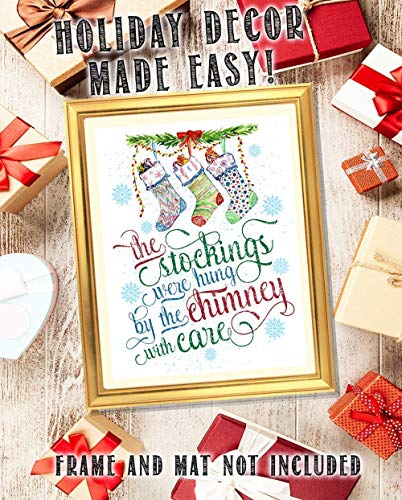 Lone Star Art The Stockings Were Hung - Cool Christmas Decoration And Holiday Wall Art thumb #7