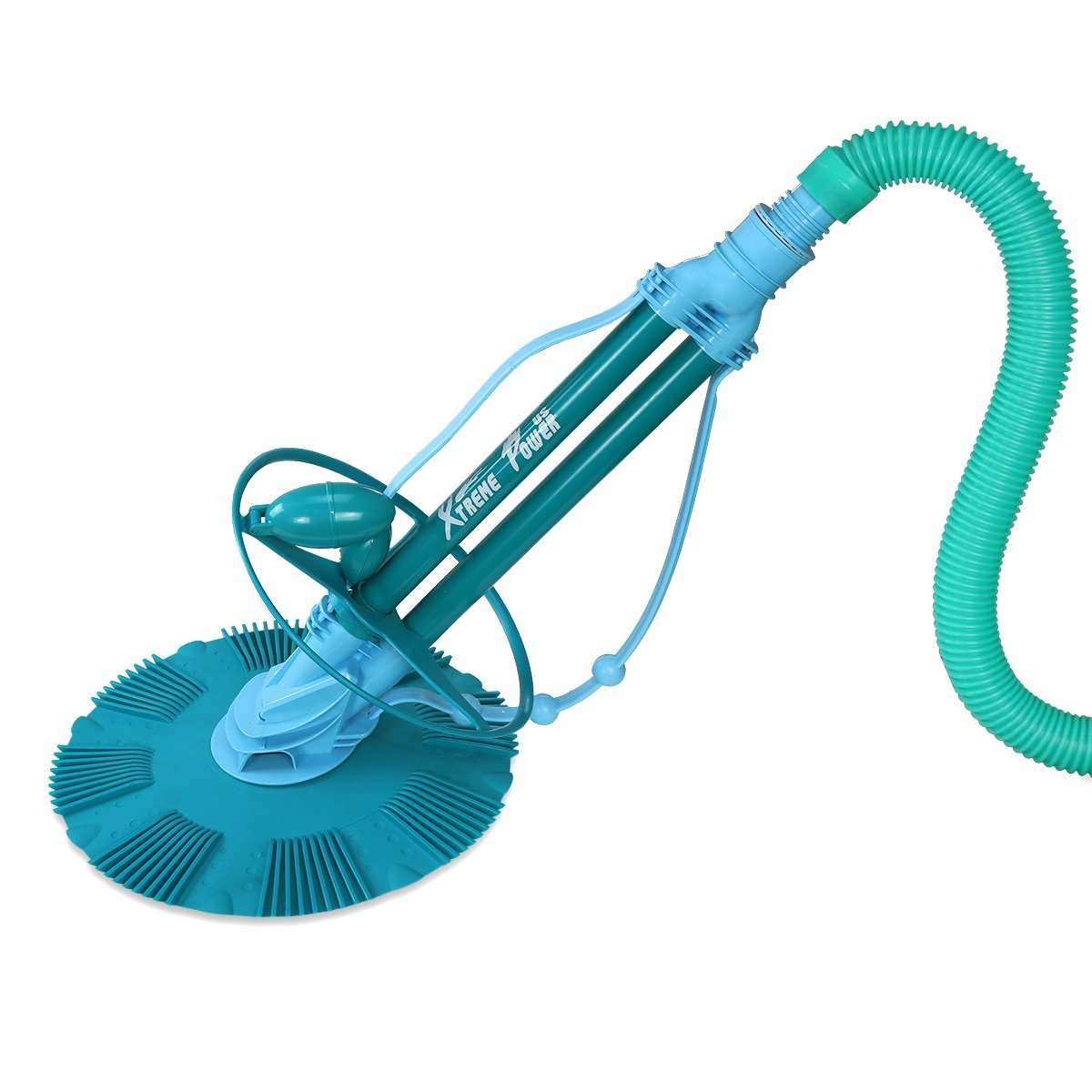 SIQUA Limpiafondos Piscina de Martillo Compacto. Limpia Fondos y Paredes.Incluye Accesorios completos.Manguera 10 m Flexible. Aspirador hidráulico automático para Mantenimiento de Piscinas.