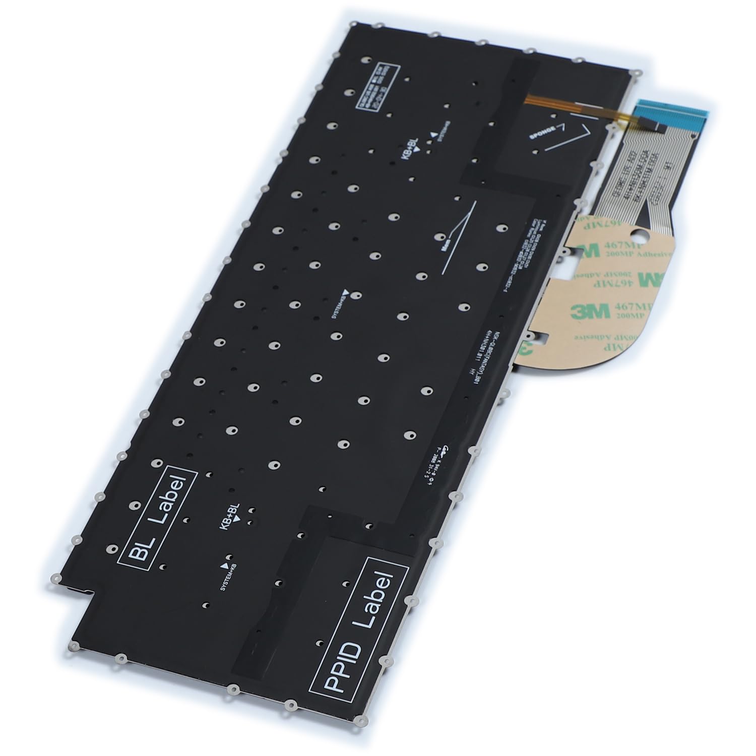 Replacement Backlit Keyboard for Dell XPS 15 9500 9510 9520