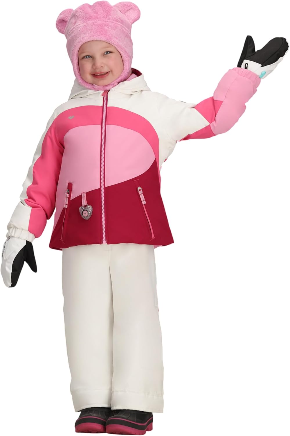 Obermeyer Girls Livia Ski Jacket, Insulated and Waterproof with Kids I-Grow System