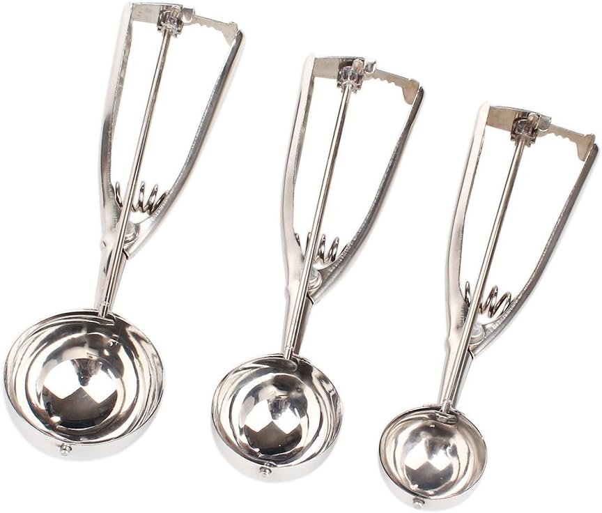 2013newestseller 3PCS Stainless Steel Ice Cream Spoon