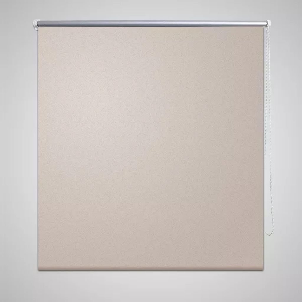 vidaXL Roller Blind Blackout 84.4 x 175 cm Beige
