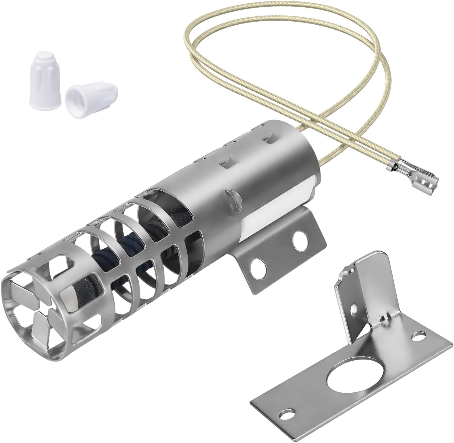 WKZO WB2X9154 Oven Igniter-Compatible with Whirlpool, Hotpoint, Kenmore XL44 GE Round Gas Stoves Replaces WB13K Series(WB13K10027/AP2014008/0001/0003/0004/1/3/4)PS243425 120V Replacement Igniter Model