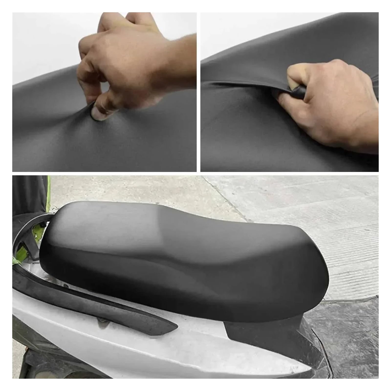Fodera Sella Moto Coprisella Per Moto In Pelle Traspirante, Fodera Per Cuscino In Rete, Protezione Solare Per Per