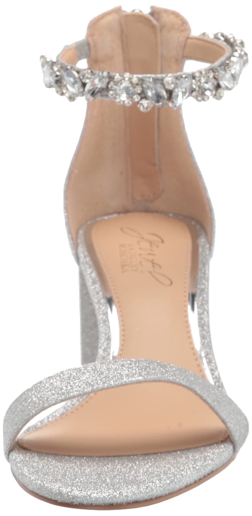 Jewel Badgley Mischka Catalina Open Toe Block Heel