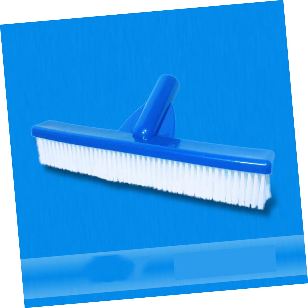 Ipetboom Sturdy Plastic Bristles Brush 10 Inch for Pool Bathroom and Outdoor Cleaning