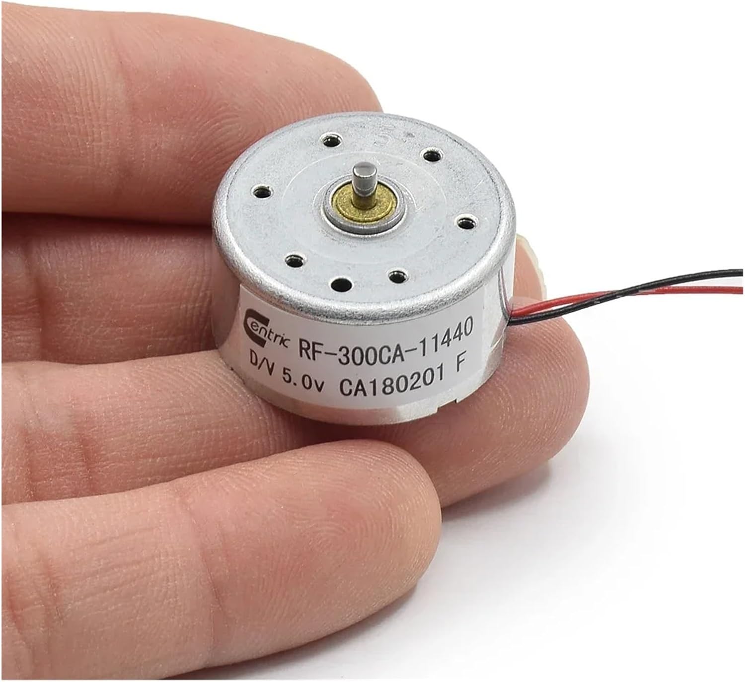 Small RF-300CA-11440 Slient Motor DC 1.5V 3V 5V 6V 6950RPM Long Wire Short Shaft for Toy Car Boat Model
